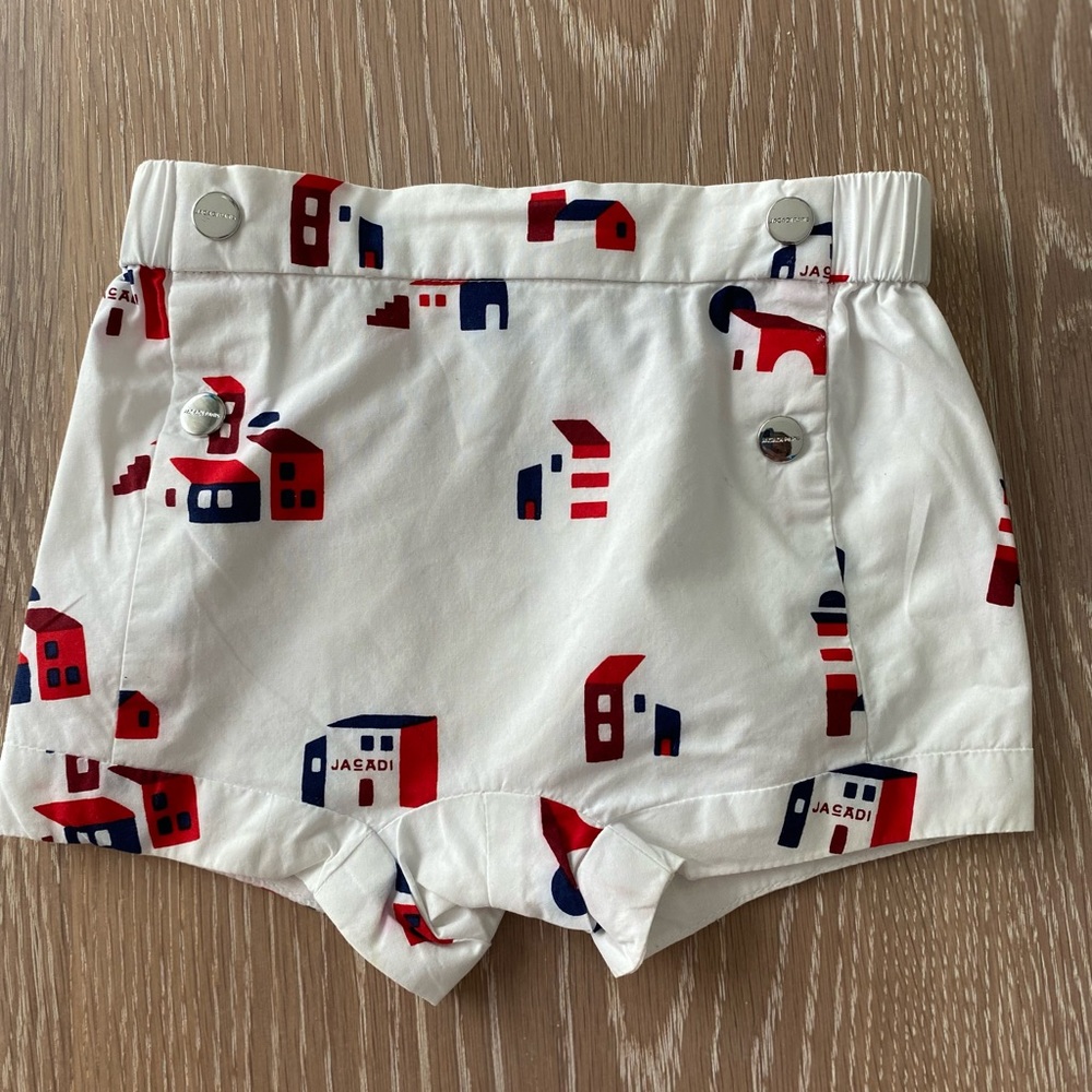 Jacadi white shorts. 3 month.